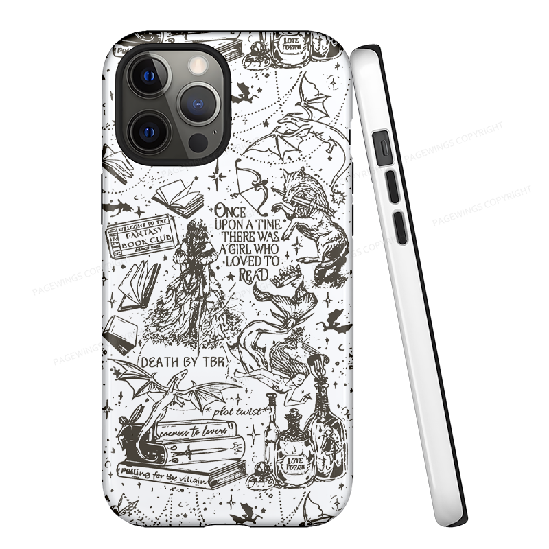 Pagewings Fantasy Book Phone Case