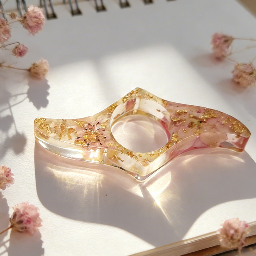 Pagewings Pink Floral Book Lover Book Page Holder