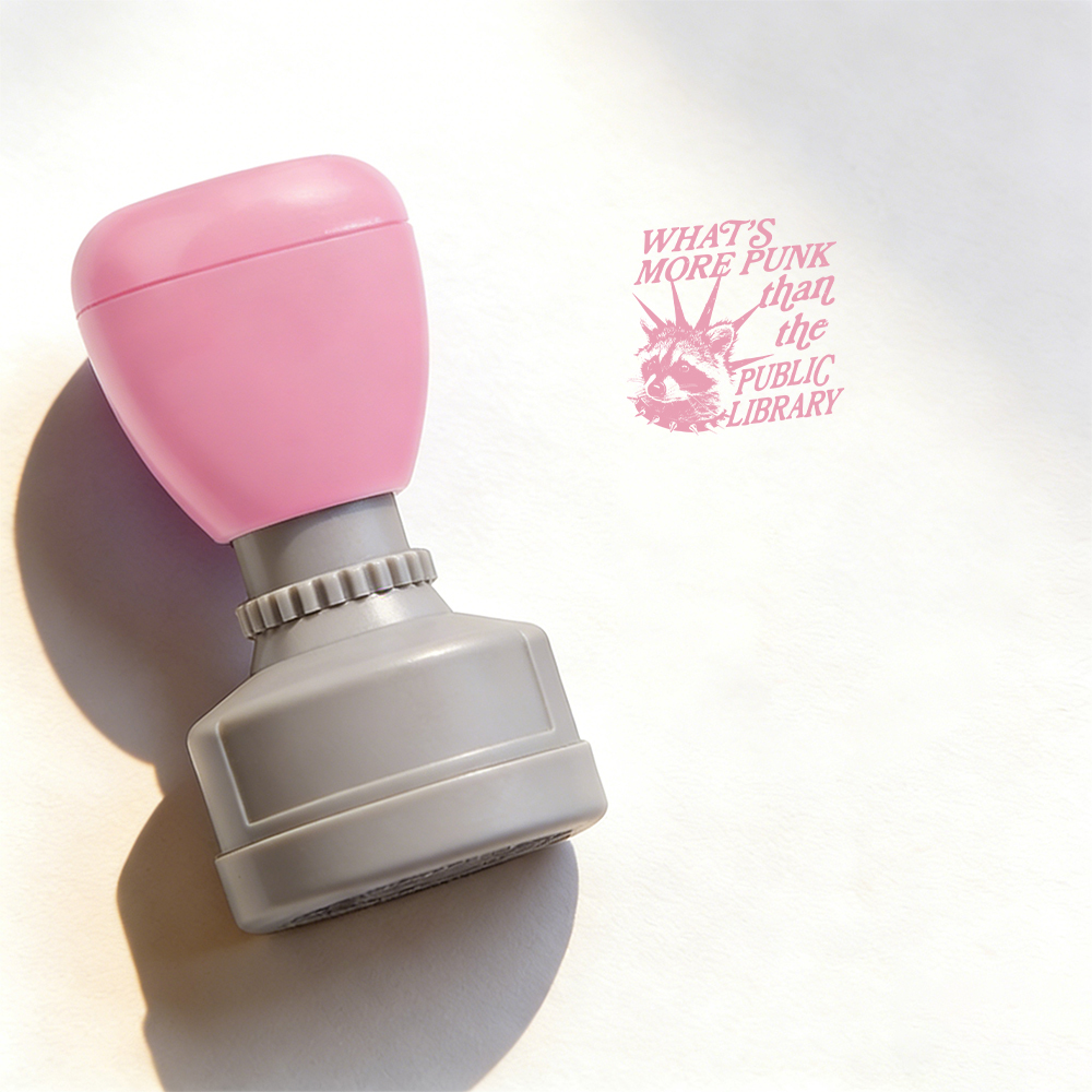 Pagewings What’s More Punk Than The Public Library Stamp