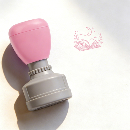 Pagewings Read Books Be Kind Stay Weird Stamp