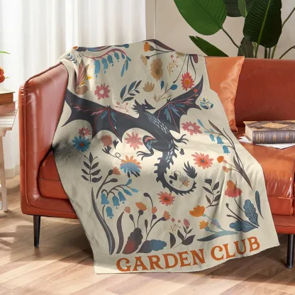 Pagewings Abraxos Garden Club  Unisex Blanket