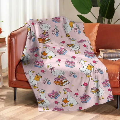 Pagewings Silly Goose Blanket