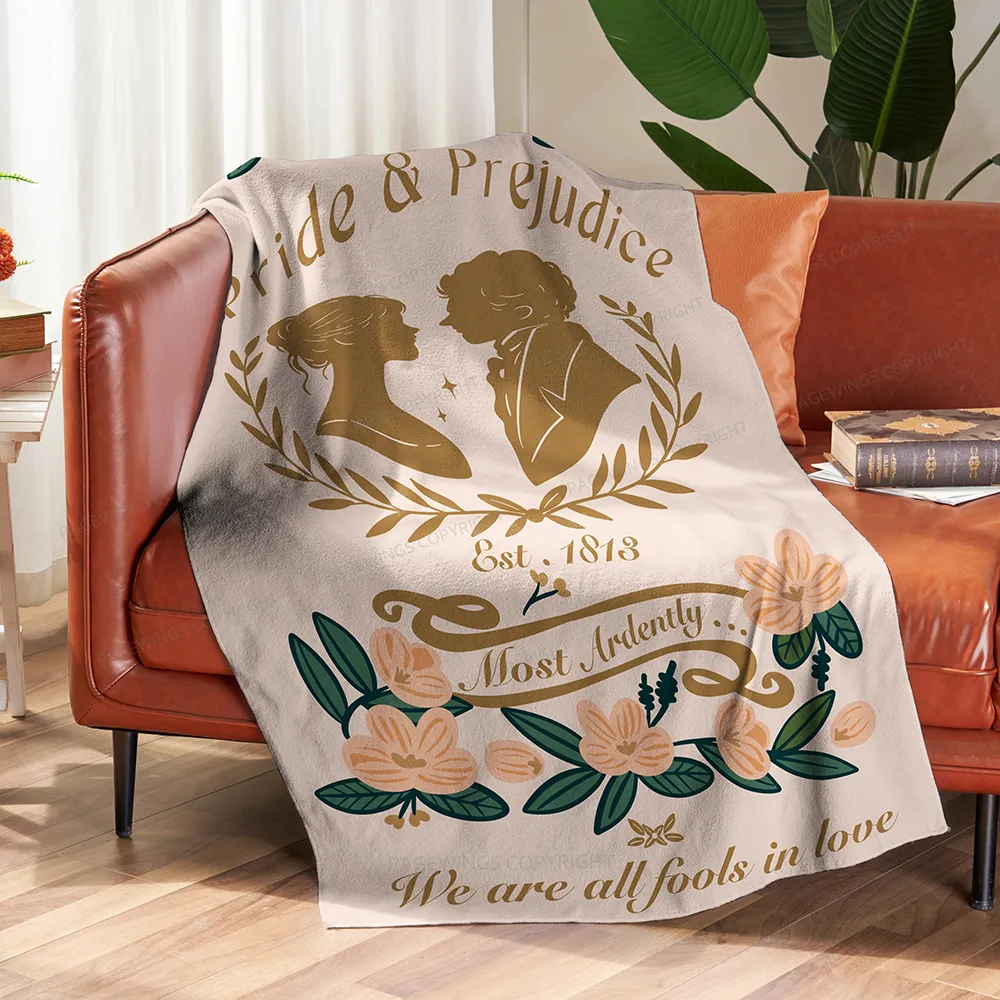 Pagewings Most Ardently We Are All Fools In Love Blanket