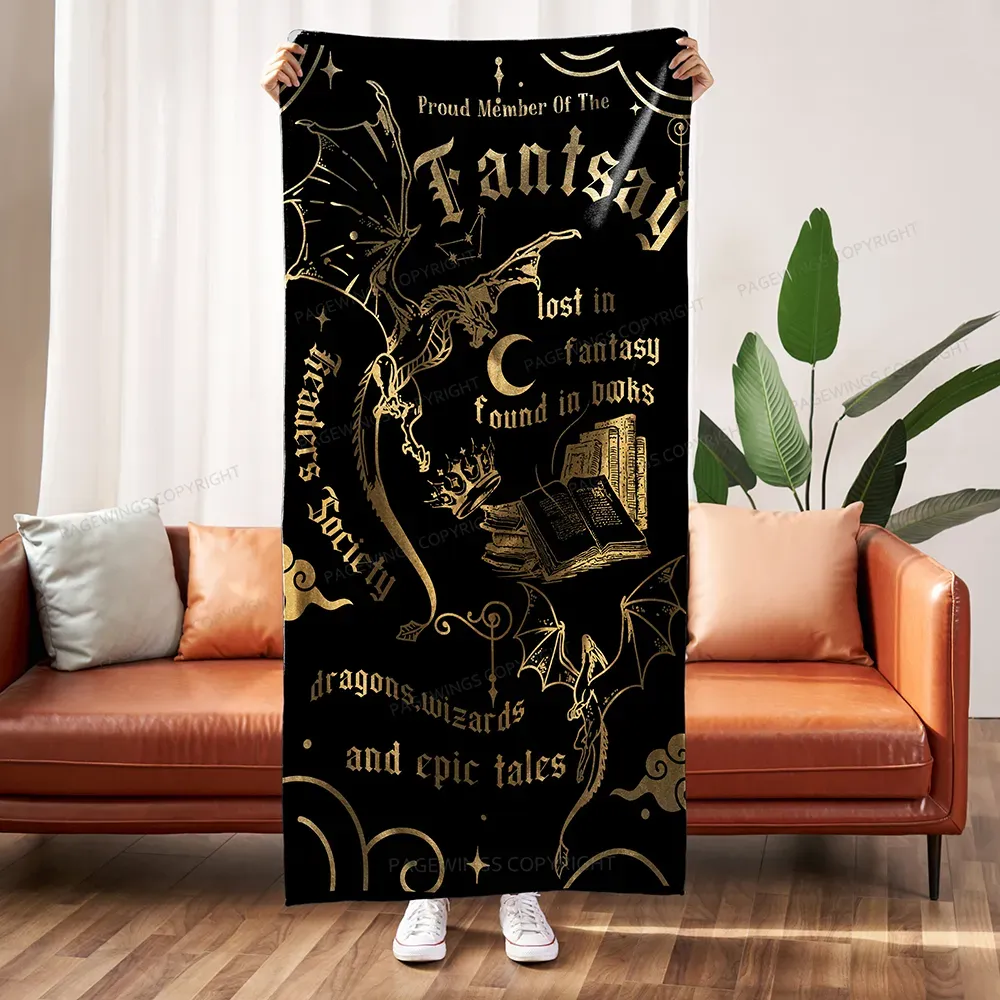 Pagewings Readers Society Unisex Blanket