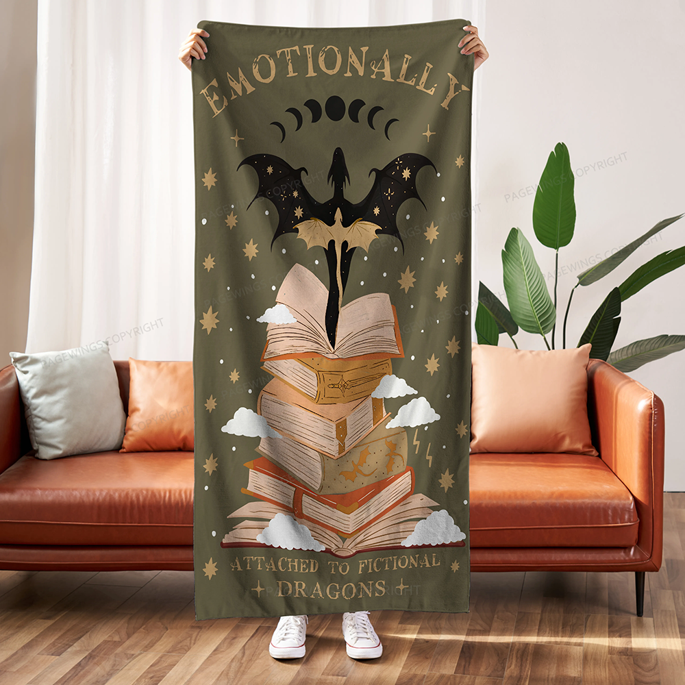 Pagewings Emotionally Unisex Blanket