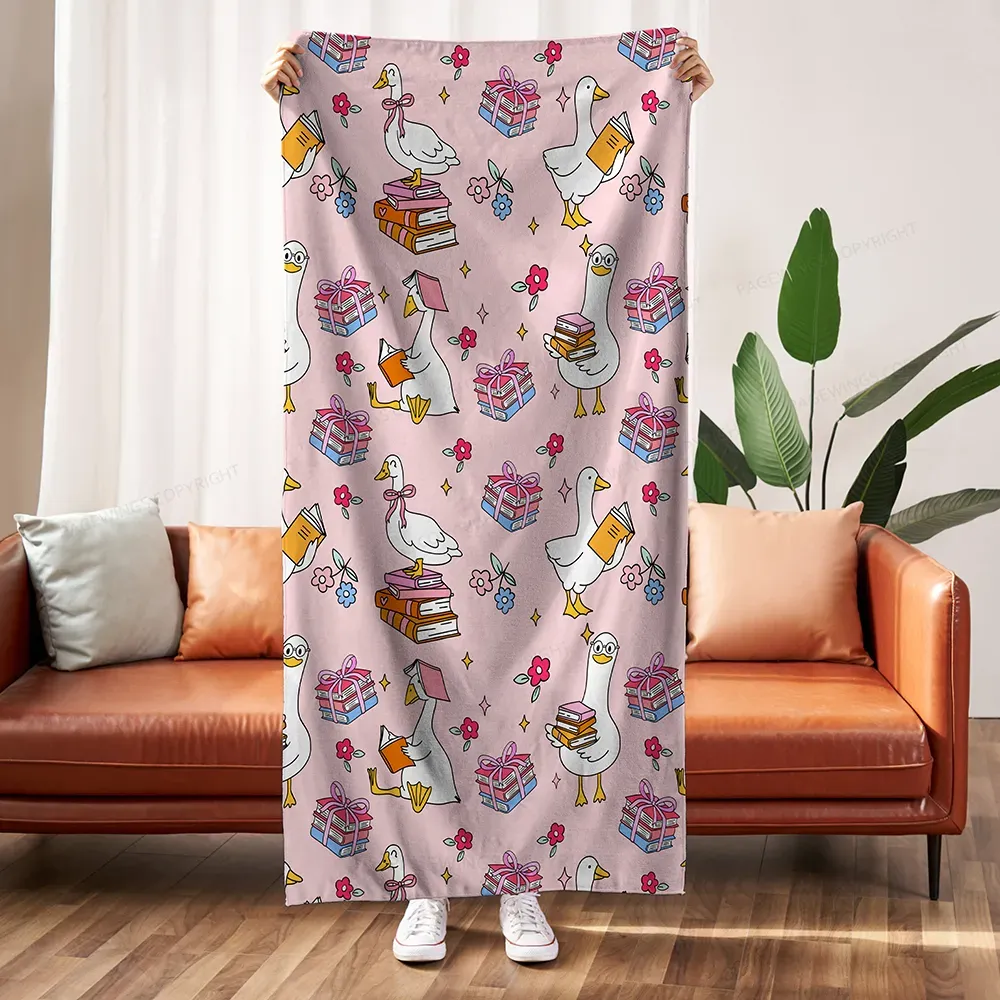 Pagewings Silly Goose Blanket