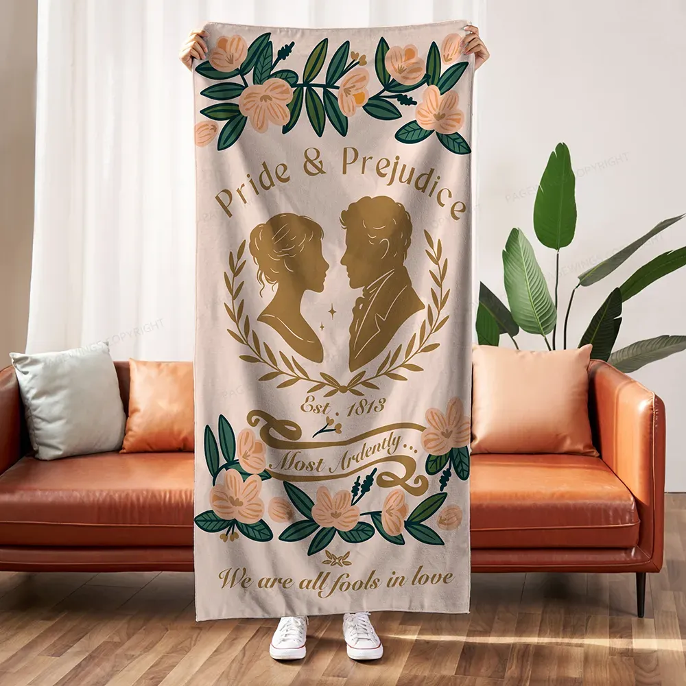 Pagewings Most Ardently We Are All Fools In Love Blanket