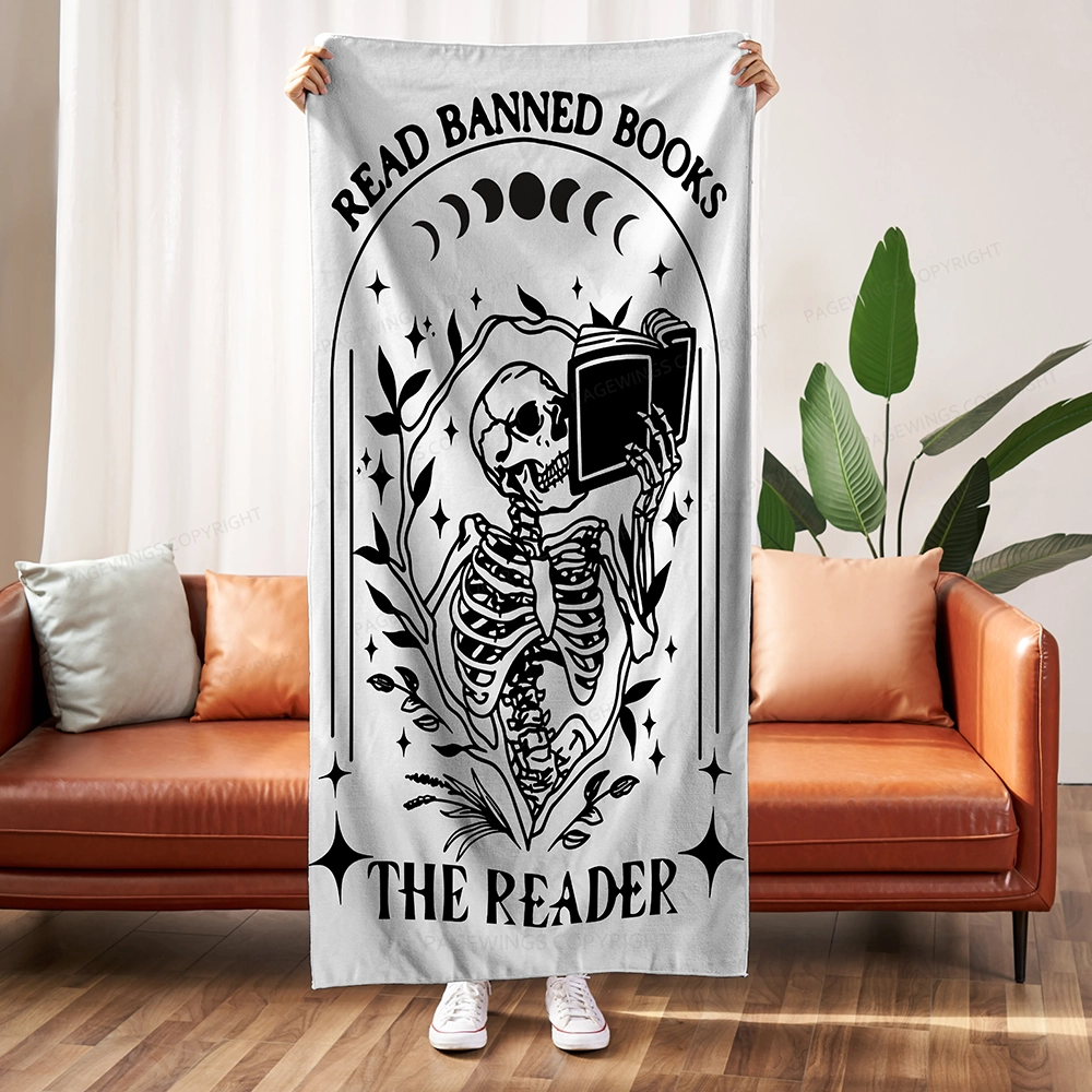Pagewings Read Banned Books Blanket