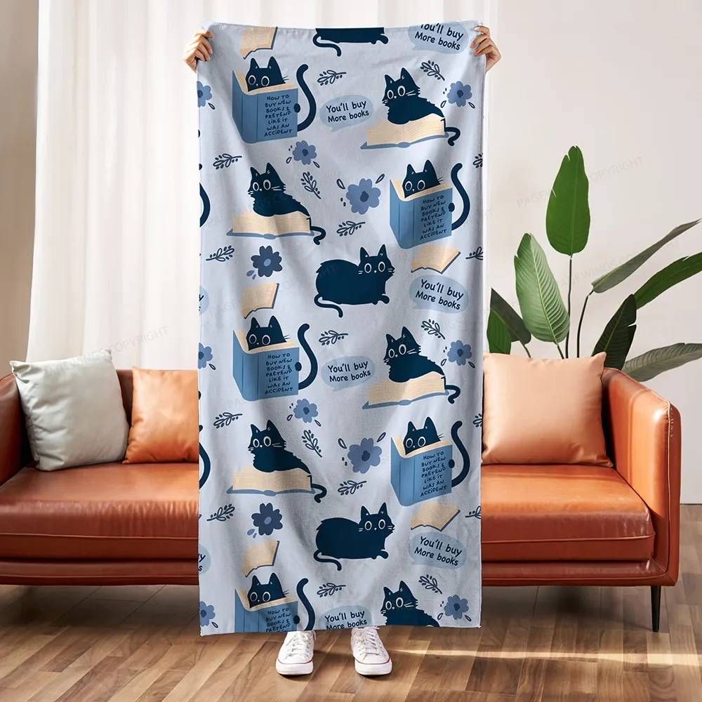 Pagewings You'll Buy More Books Blanket