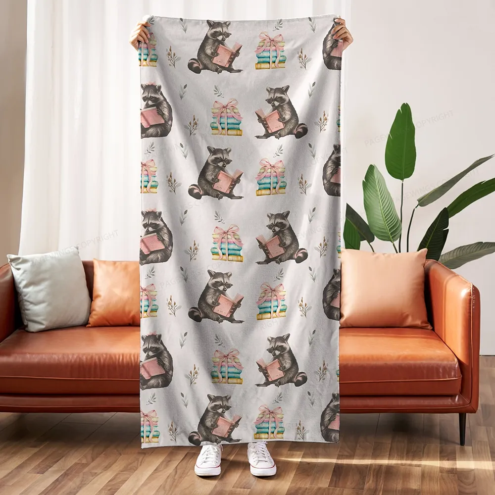 Pagewings Read Books Be Kind Stay Weird Unisex Blanket