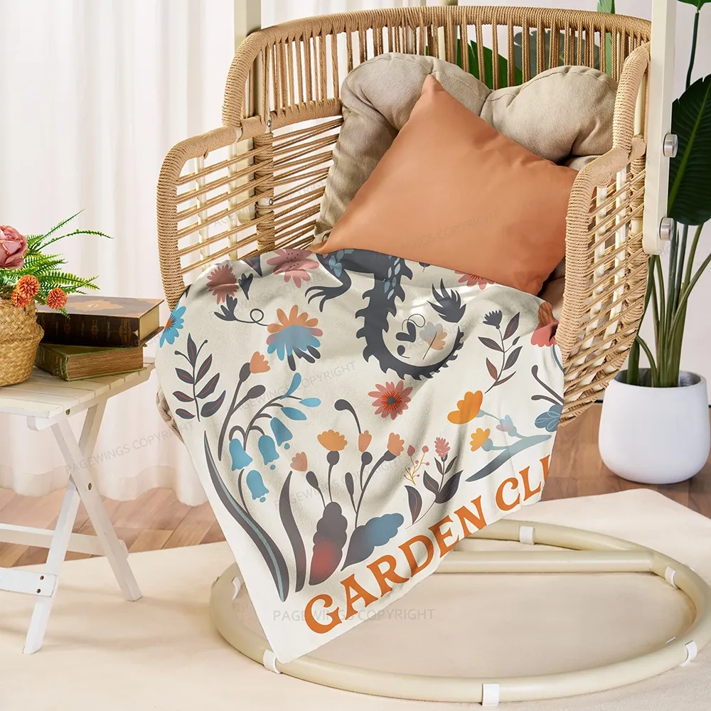 Pagewings Abraxos Garden Club  Unisex Blanket