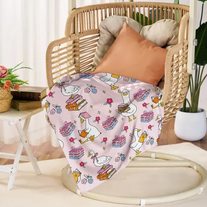 Pagewings Silly Goose Blanket