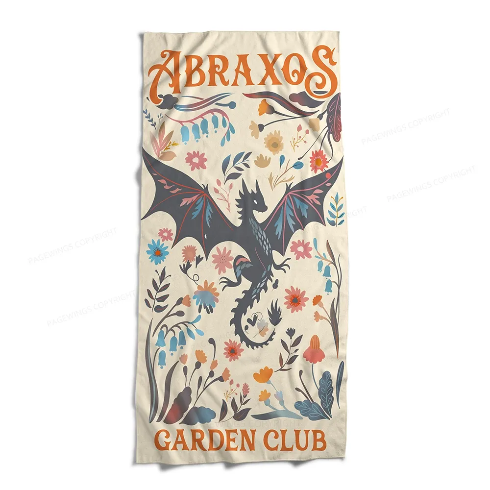 Pagewings Abraxos Garden Club Unisex Blanket