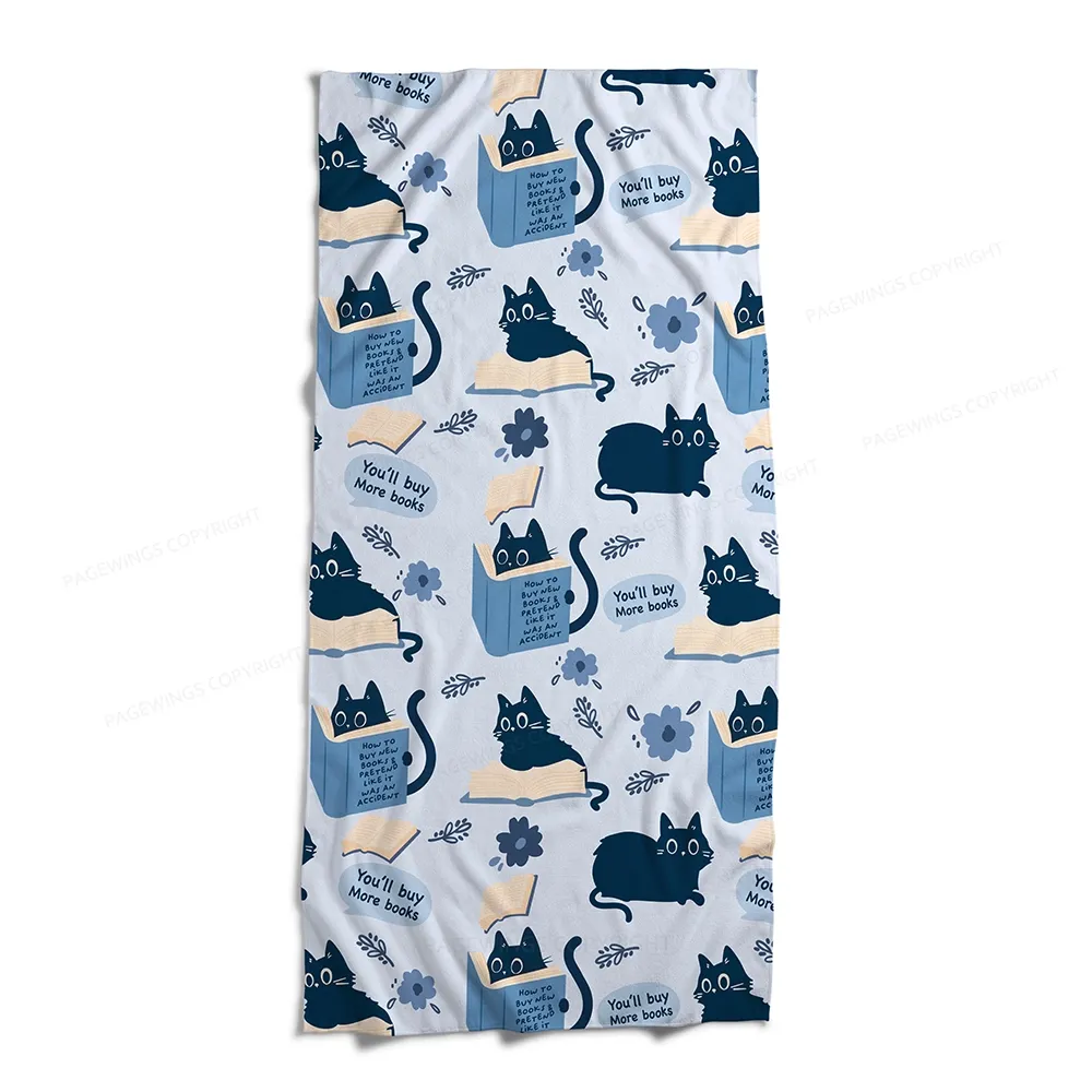 Pagewings You'll Buy More Books Blanket