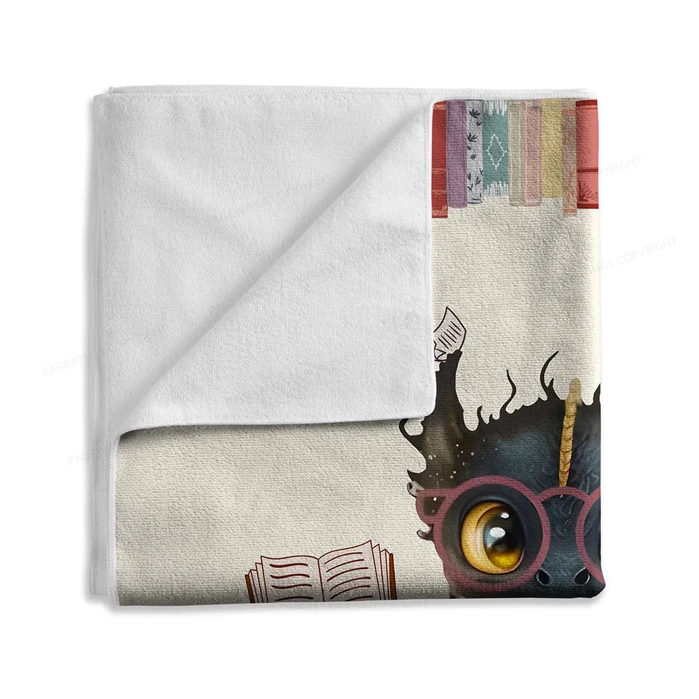 Pagewings Read Books Be Kind Stay Weird Unisex Blanket