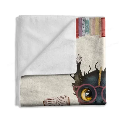 Pagewings Read Books Be Kind Stay Weird Unisex Blanket