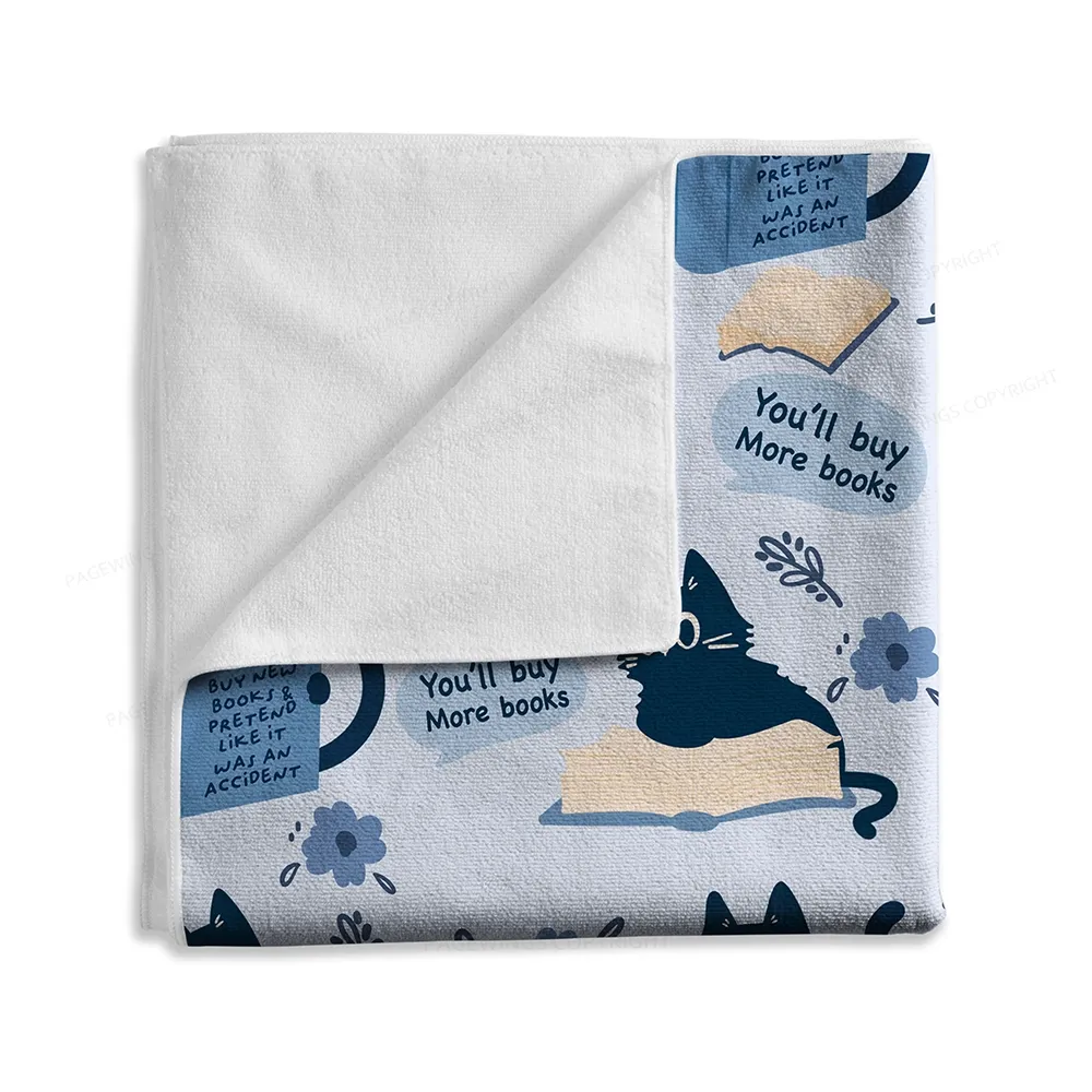 Pagewings You'll Buy More Books Blanket