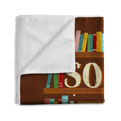 Pagewings So Many Books So Little Time Blanket