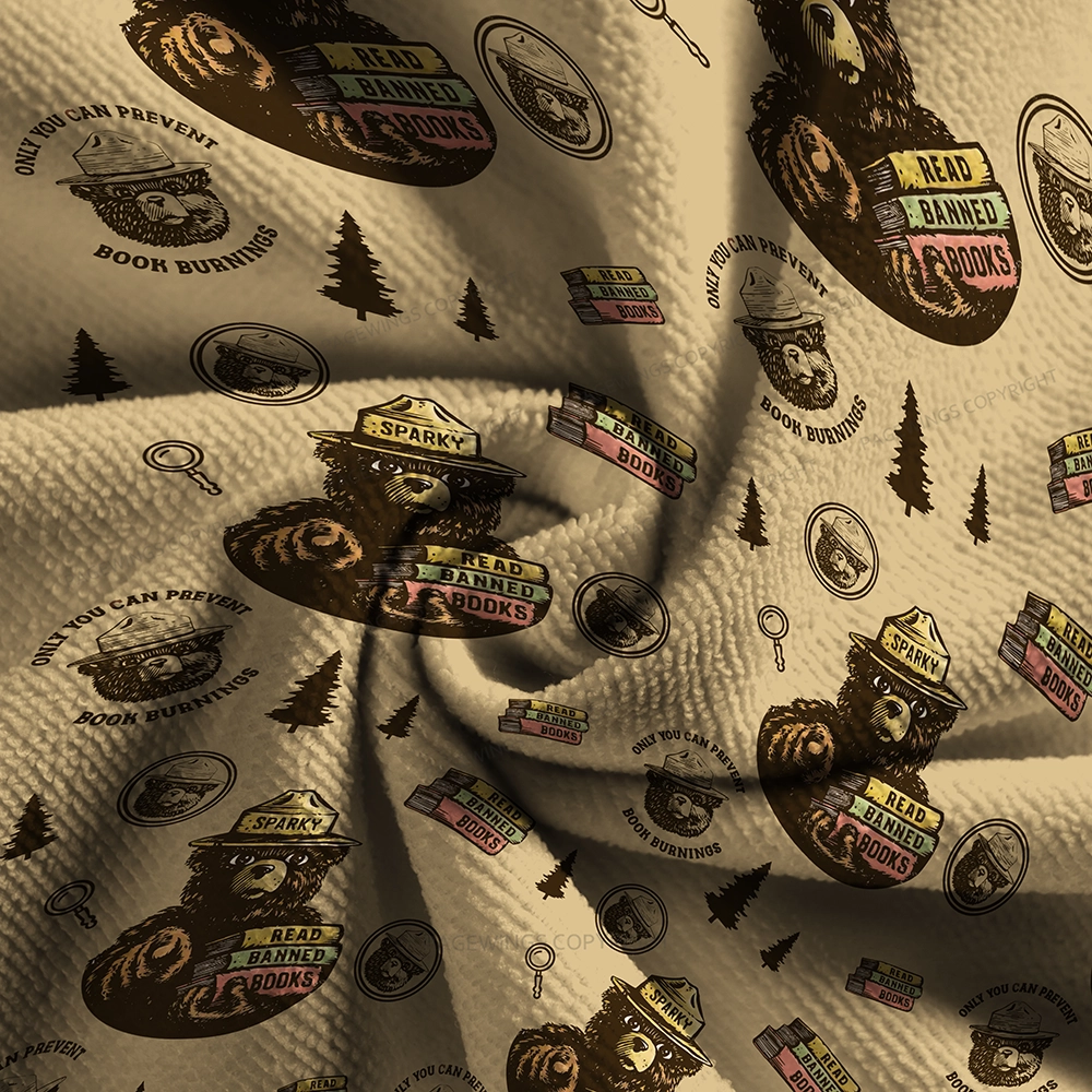 Pagewings Only You Can Prevent Book Burnings Blanket