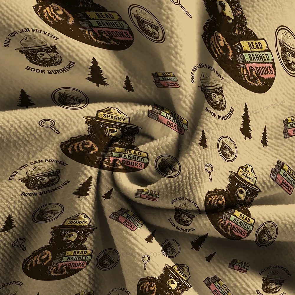 Pagewings Only You Can Prevent Book Burnings Blanket