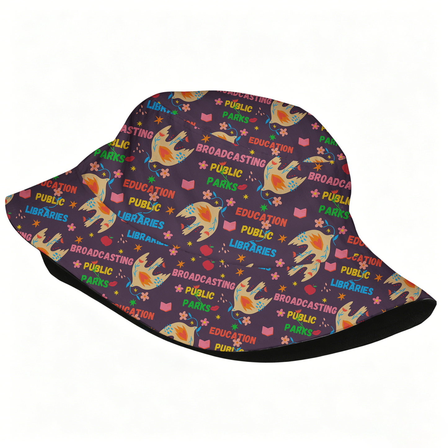 Pagewings Broadcasting Public Parks2010H Bucket Hat