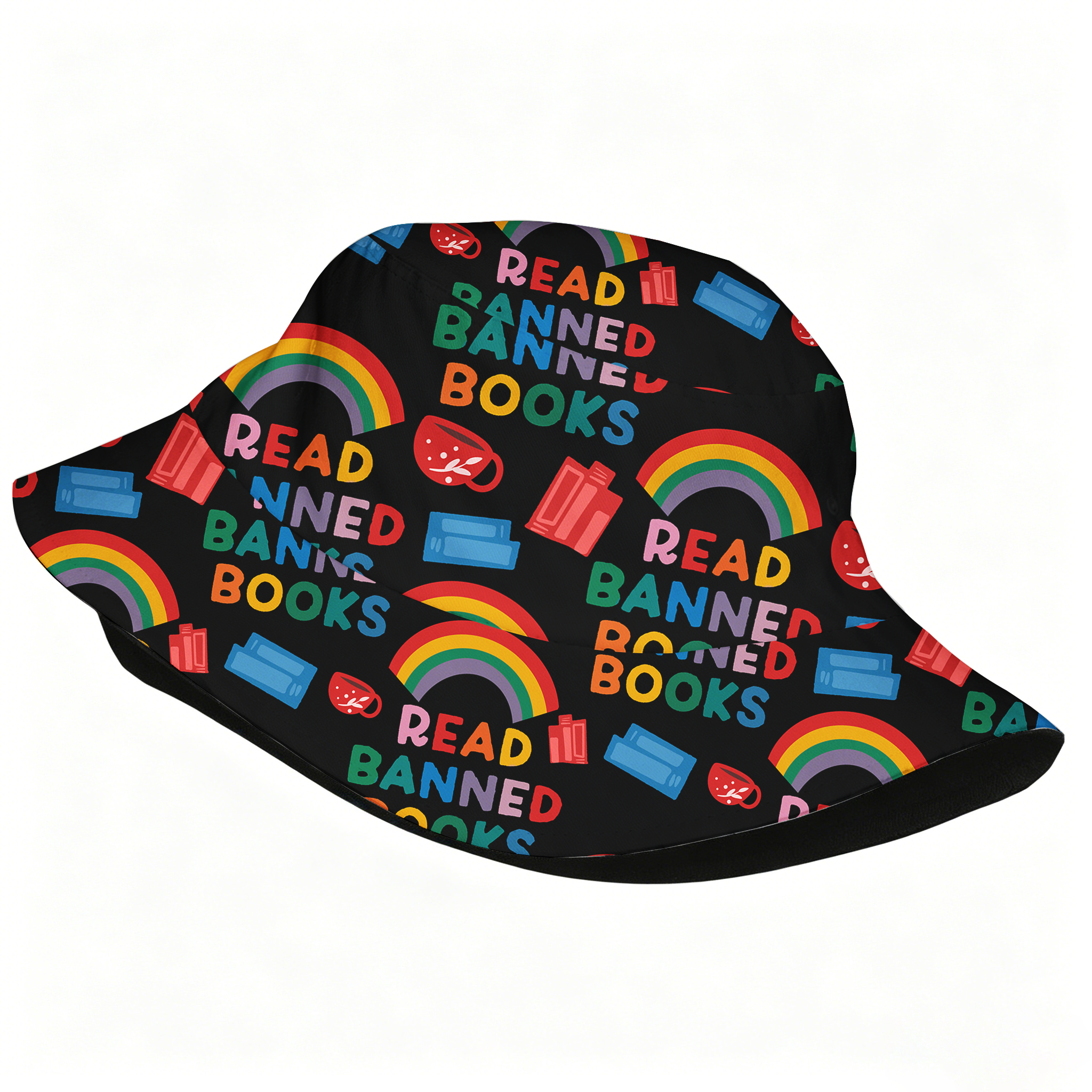 Pagewings Read Banned Books2005H Bucket Hat