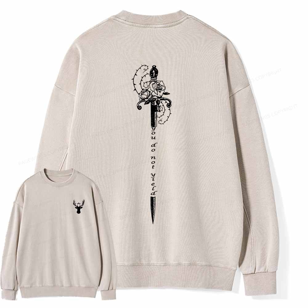 Pagewings  A Court of Thorns and Roses Court of Dreams Unisex Washed Sweatshirt