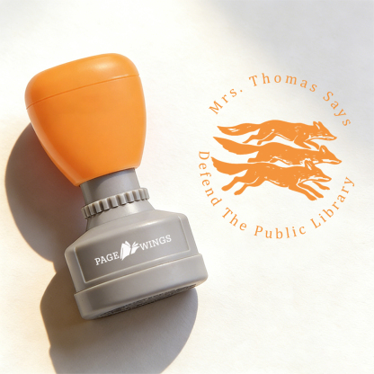 Pagewings Personalized Public Library Stamp