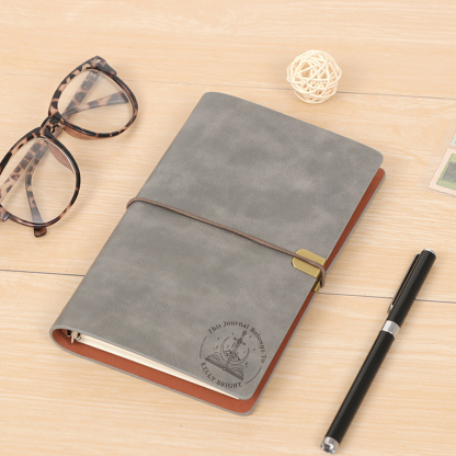 Pagewings Personalized Name Fantasy Nerd Leather Journal