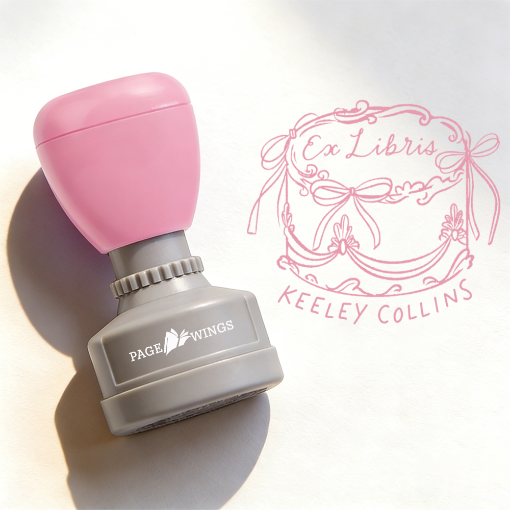 Pagewings Personalized Ex Libris Stamp