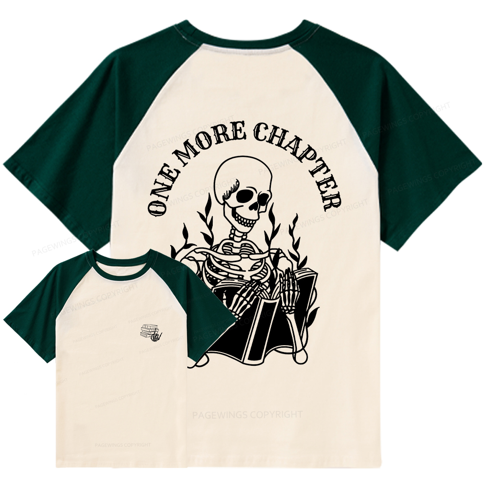 Pagewings One More Chapter Raglan T-shirt