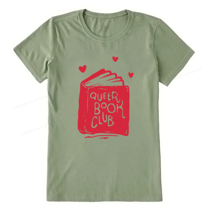 Pagewings Queer Book Club Unisex Classic T-shirt