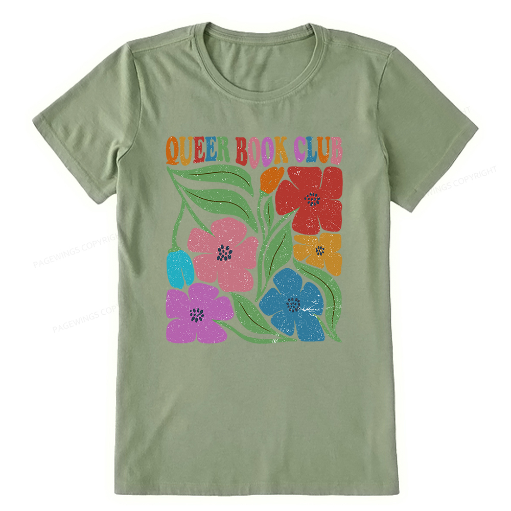 Pagewings Queer Book Club Unisex Classic T-shirt