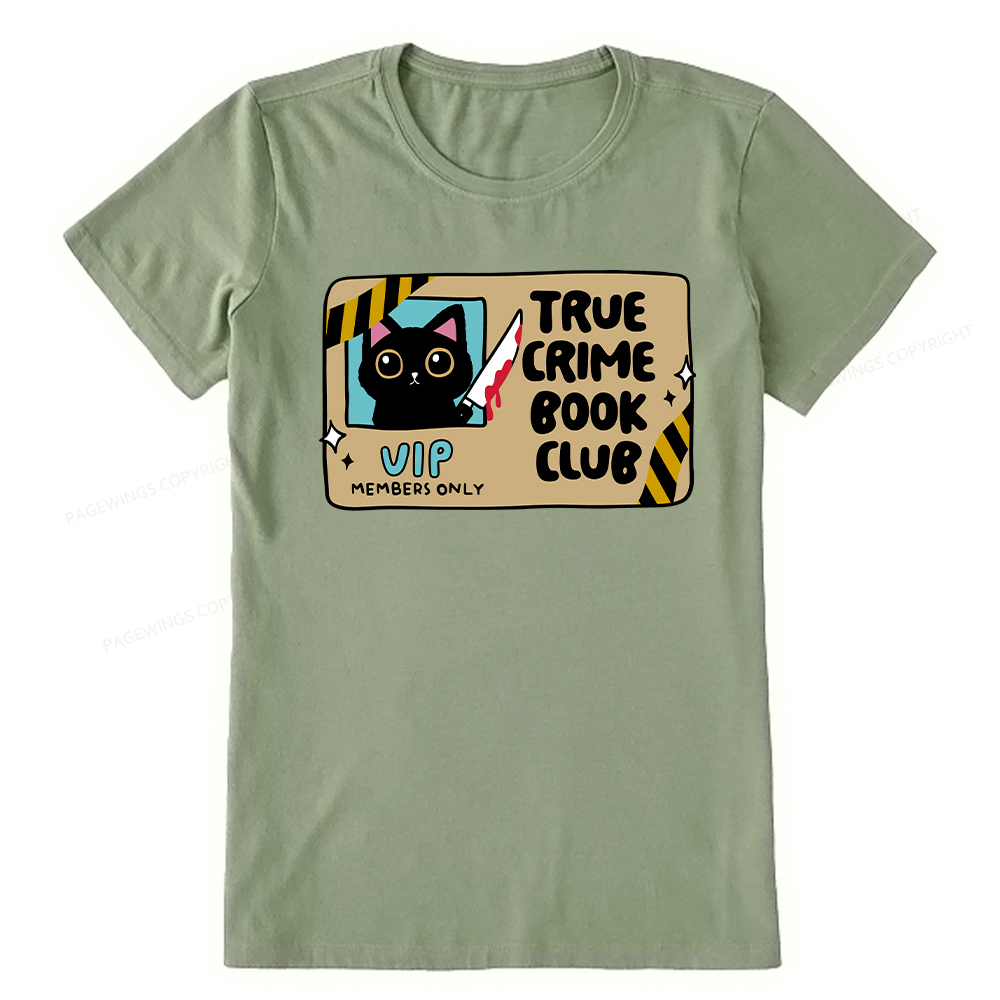 Pagewings True Crime Book Club Unisex Classic T-shirt