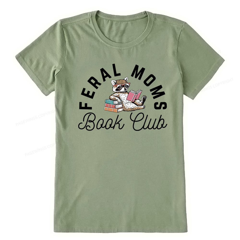 Pagewings Feral Moms Book Club Unisex Classic T-shirt