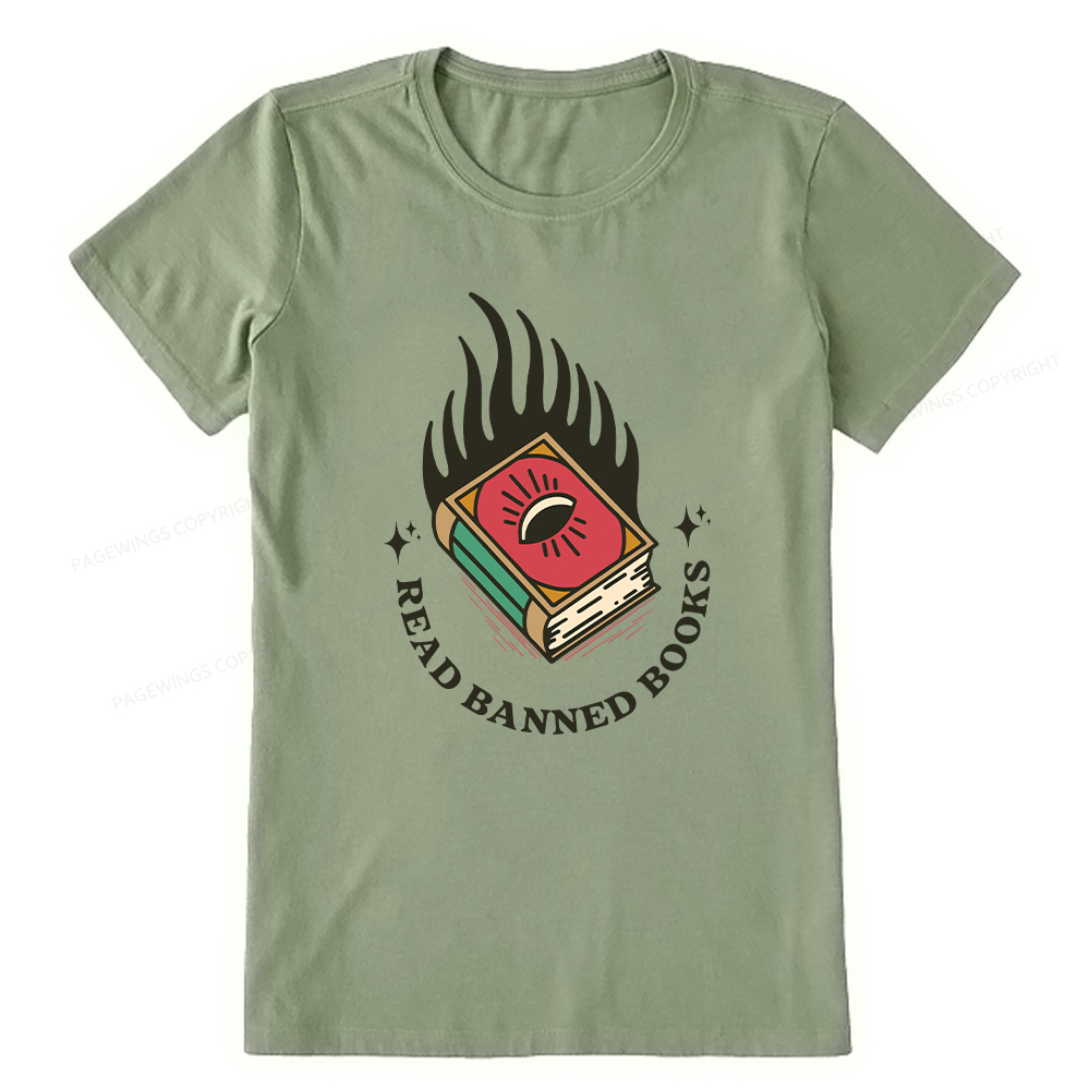 Pagewings Read Banned Books Unisex Classic T-shirt