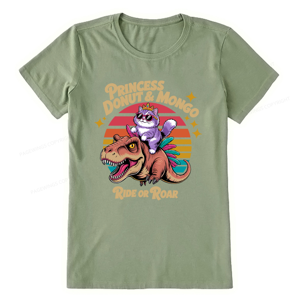 Pagewings Princess Donut & Mongo Unisex Classic T-shirt