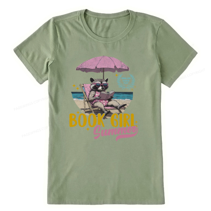 Pagewings Book Girl Summer Unisex Classic T-shirt