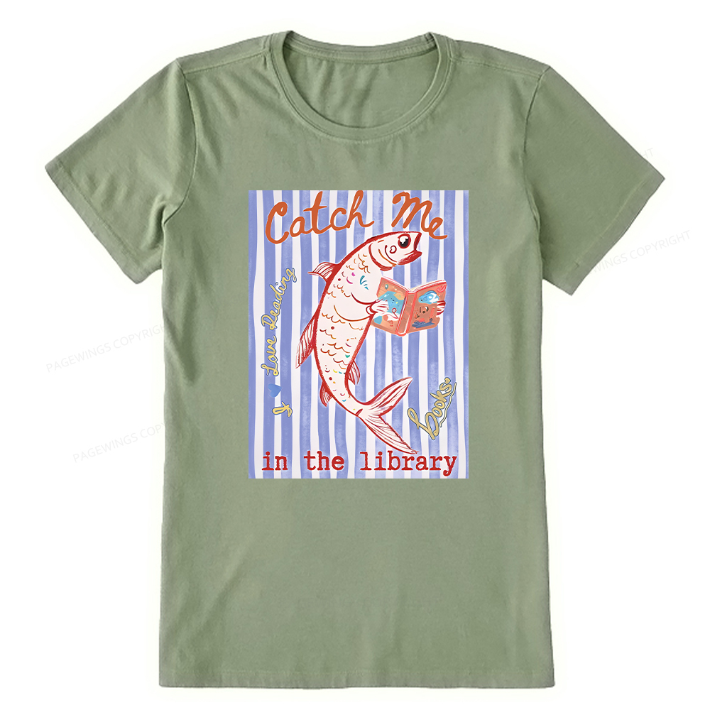 Pagewings Catch Me In The Library Unisex Classic T-shirt