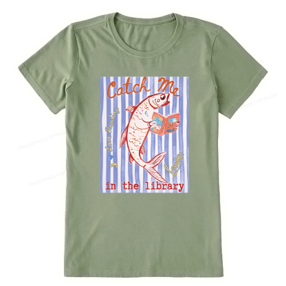 Pagewings Catch Me In The Library Unisex Classic T-shirt