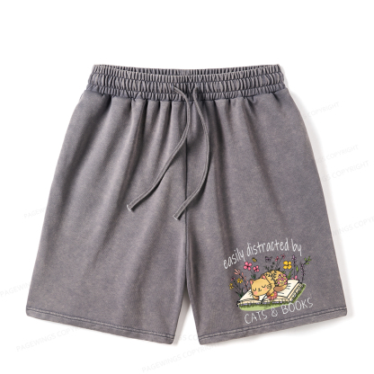 Pagewings SJM Book Club Christmas Unisex Washed Shorts
