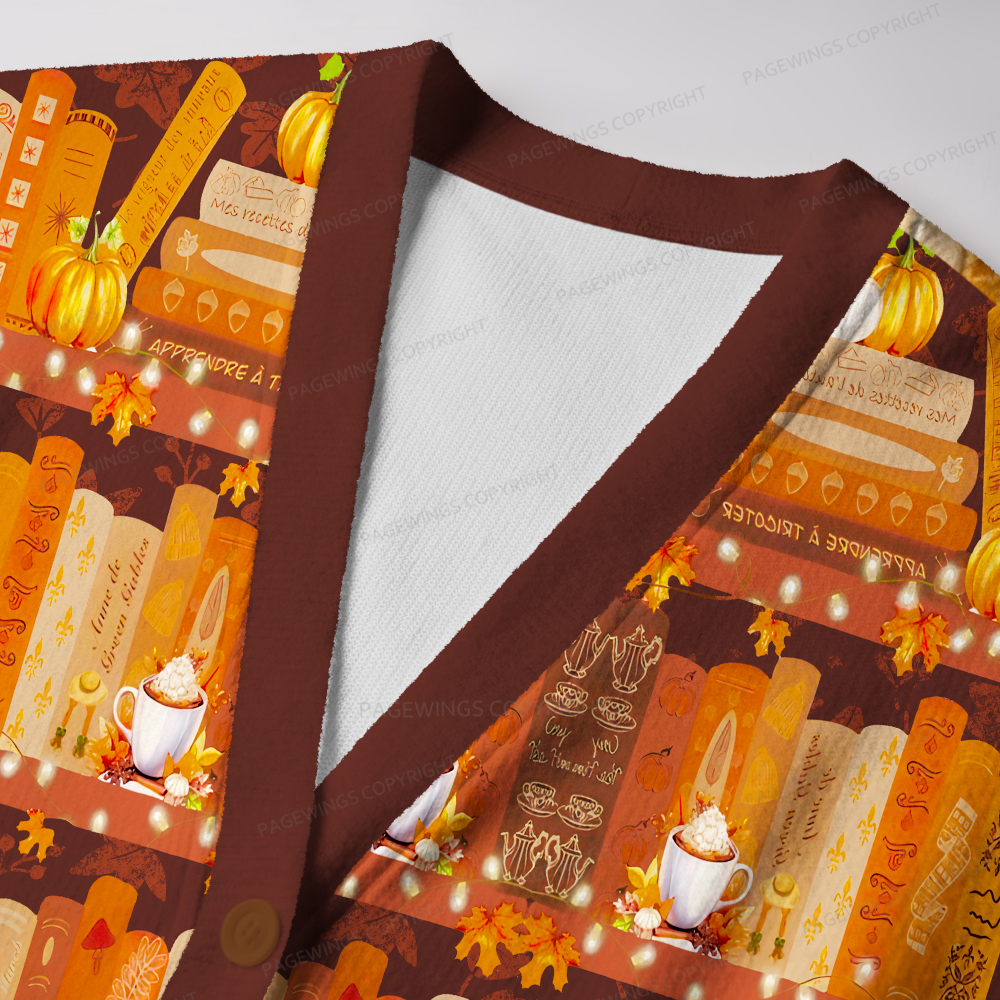 Pagewings Cozy Reading Unisex Ugly Cardigan Sweaters