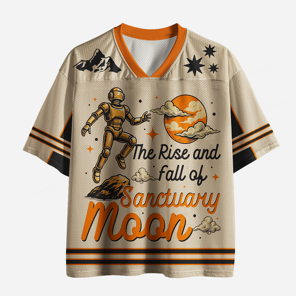 Pagewings Sci Fi Bookish Unisex Mesh Jersey