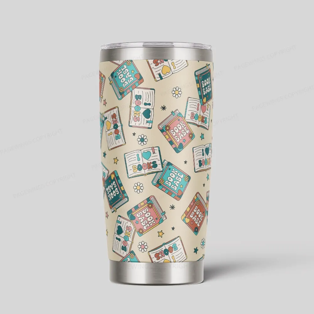 Pagewings Book Babe Tumbler