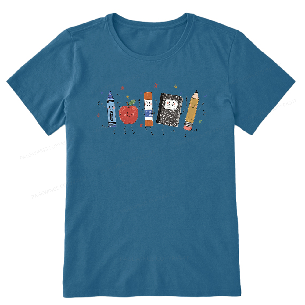Pagewings Back To School Unisex Classic T-shirt