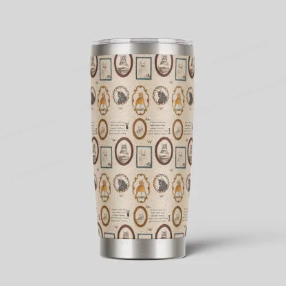 Pagewings You’re Not Scared Of Books Tumbler