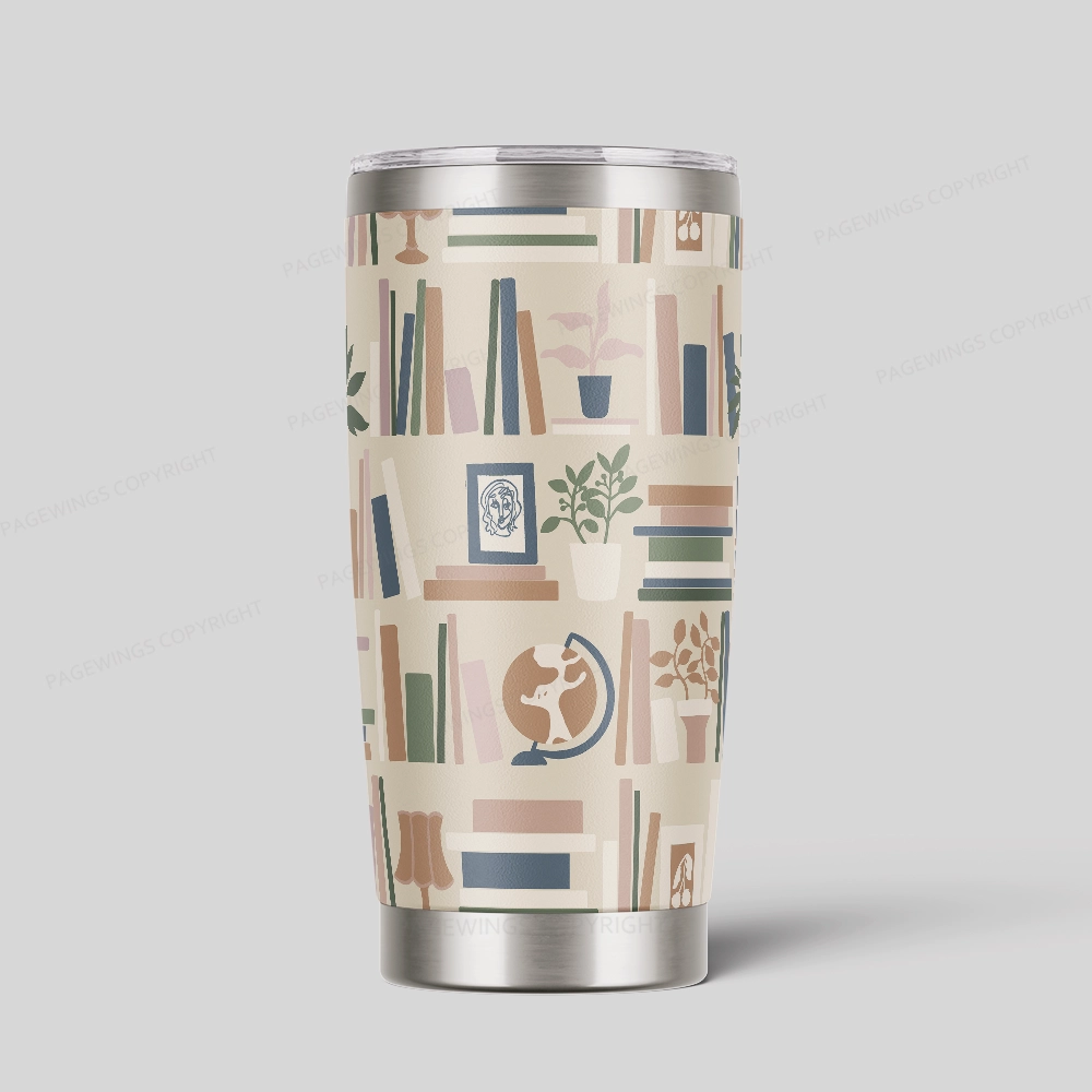 Pagewings Read Books All Day Tumbler