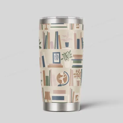 Pagewings Read Books All Day Tumbler