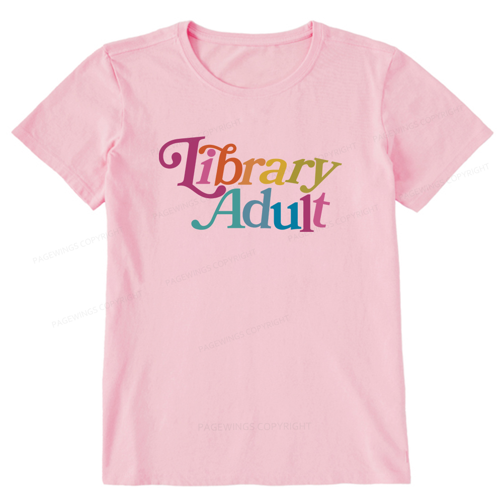 Pagewings Library Adult Library Kid Unisex Classic T-shirt