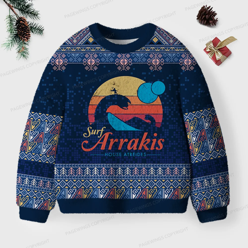 Pagewings Arrakis Unisex Ugly Knit Sweatshirt